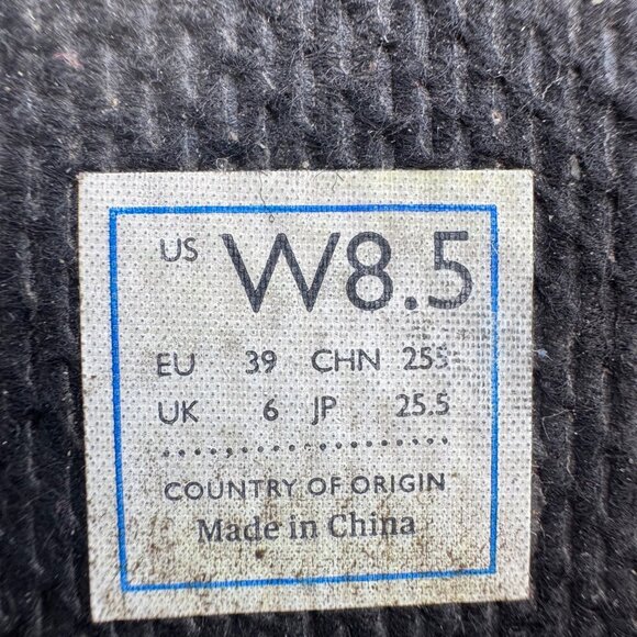 Rothys The Original Sneakers Womens Sz 8.5 Navy Blue Knit Slip On Shoes Loafers - Picture 4 of 9